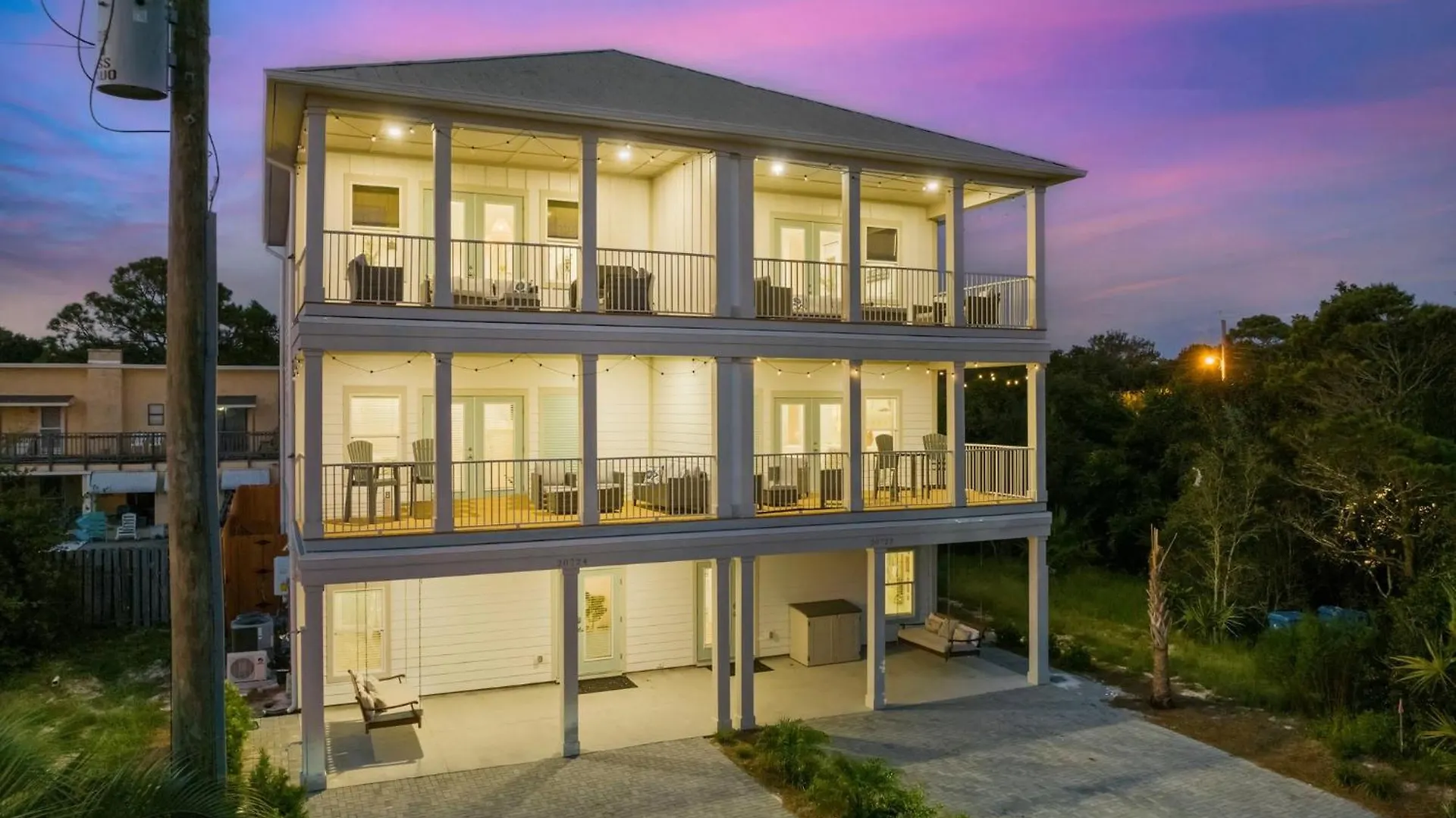 Semesterbostad Grand Retreat I! 4Br 5Ba Sleeps 15! Private Pool! Luxury And Comfort Await! Panama City Beach