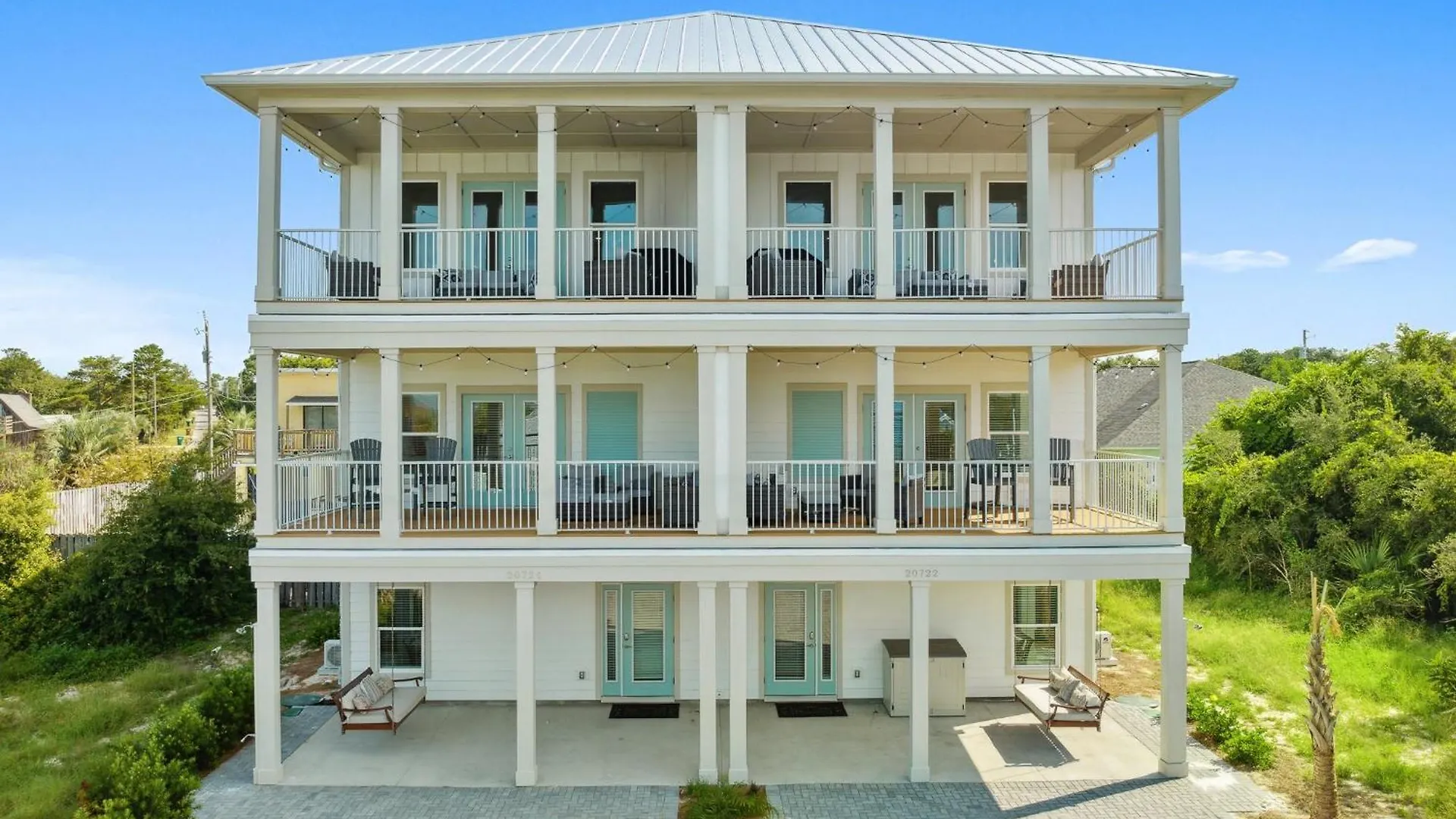 Semesterbostad Grand Retreat I! 4Br 5Ba Sleeps 15! Private Pool! Luxury And Comfort Await! Panama City Beach