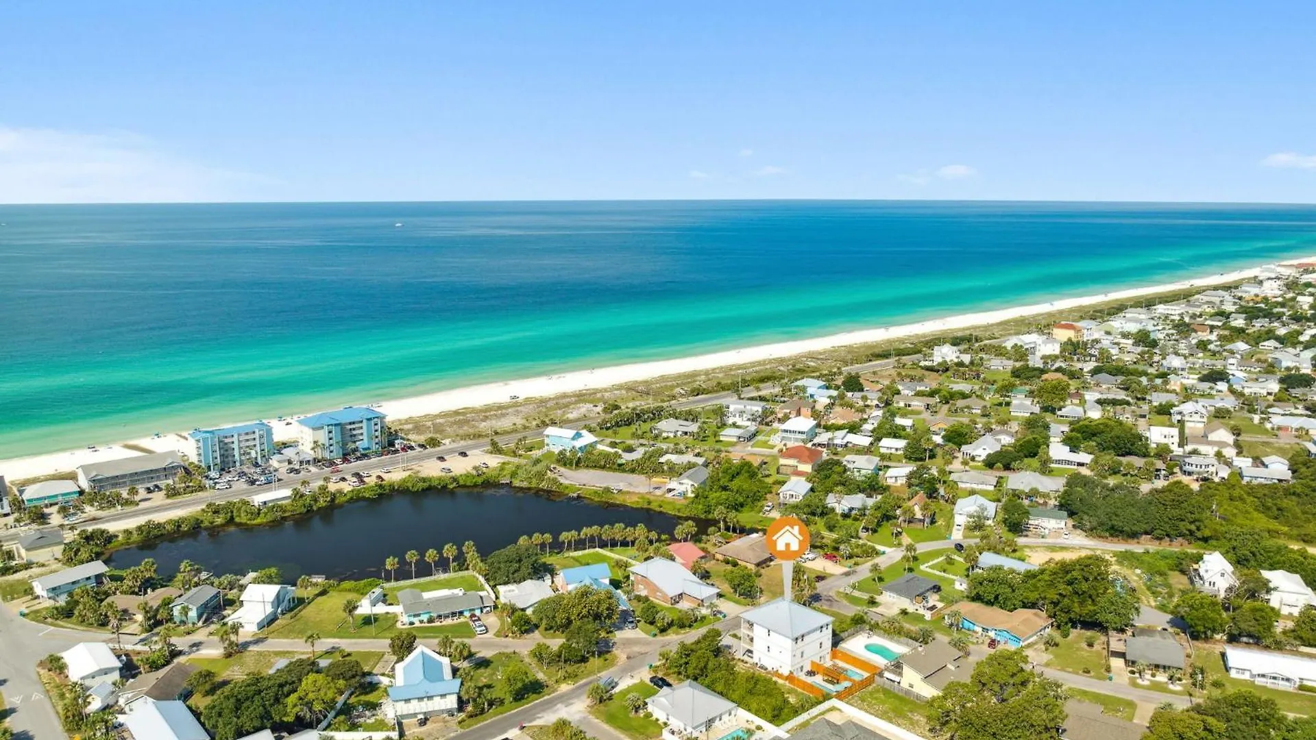 Semesterbostad Grand Retreat I! 4Br 5Ba Sleeps 15! Private Pool! Luxury And Comfort Await! Panama City Beach